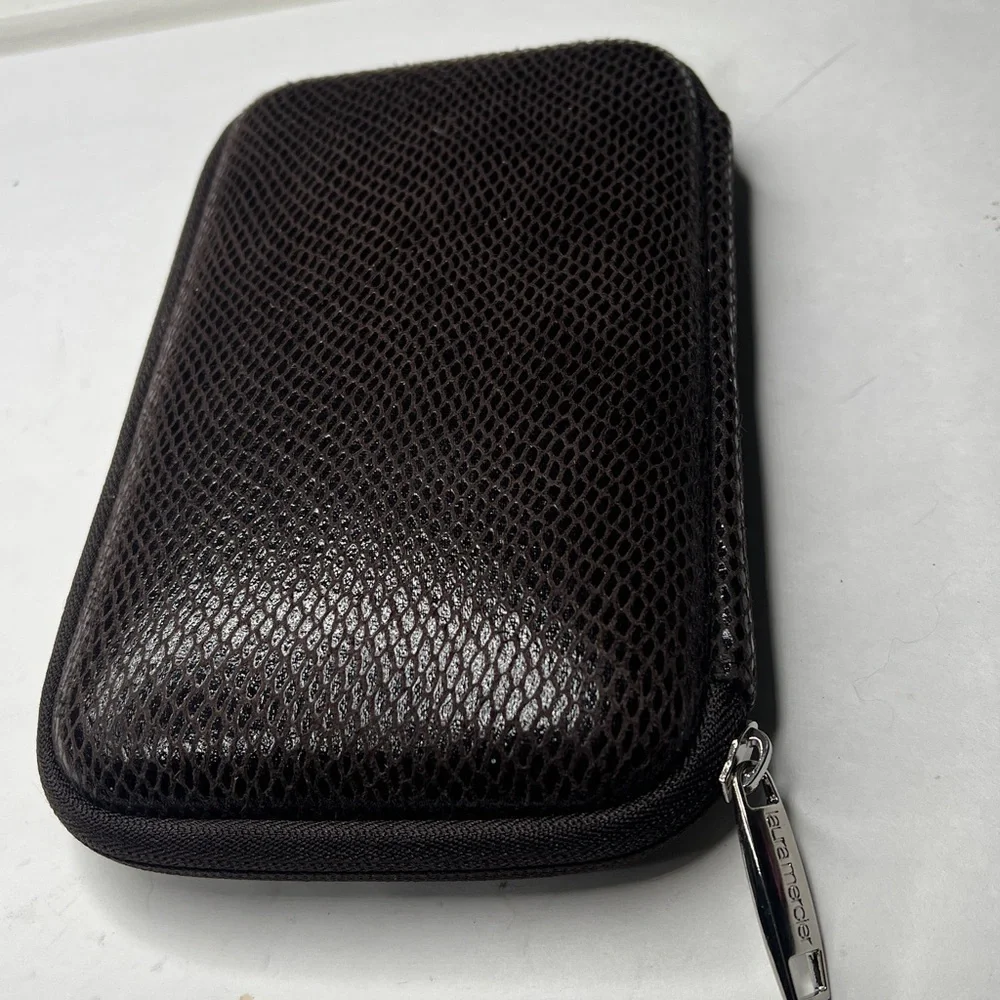 Laura Mercier Travel Brush Makeup Case Structured Zip Around
